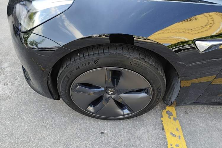 Used Tesla Model 3 2020 Standard Range Rear-Wheel Drive Upgraded Version Left Front Wheel Hub