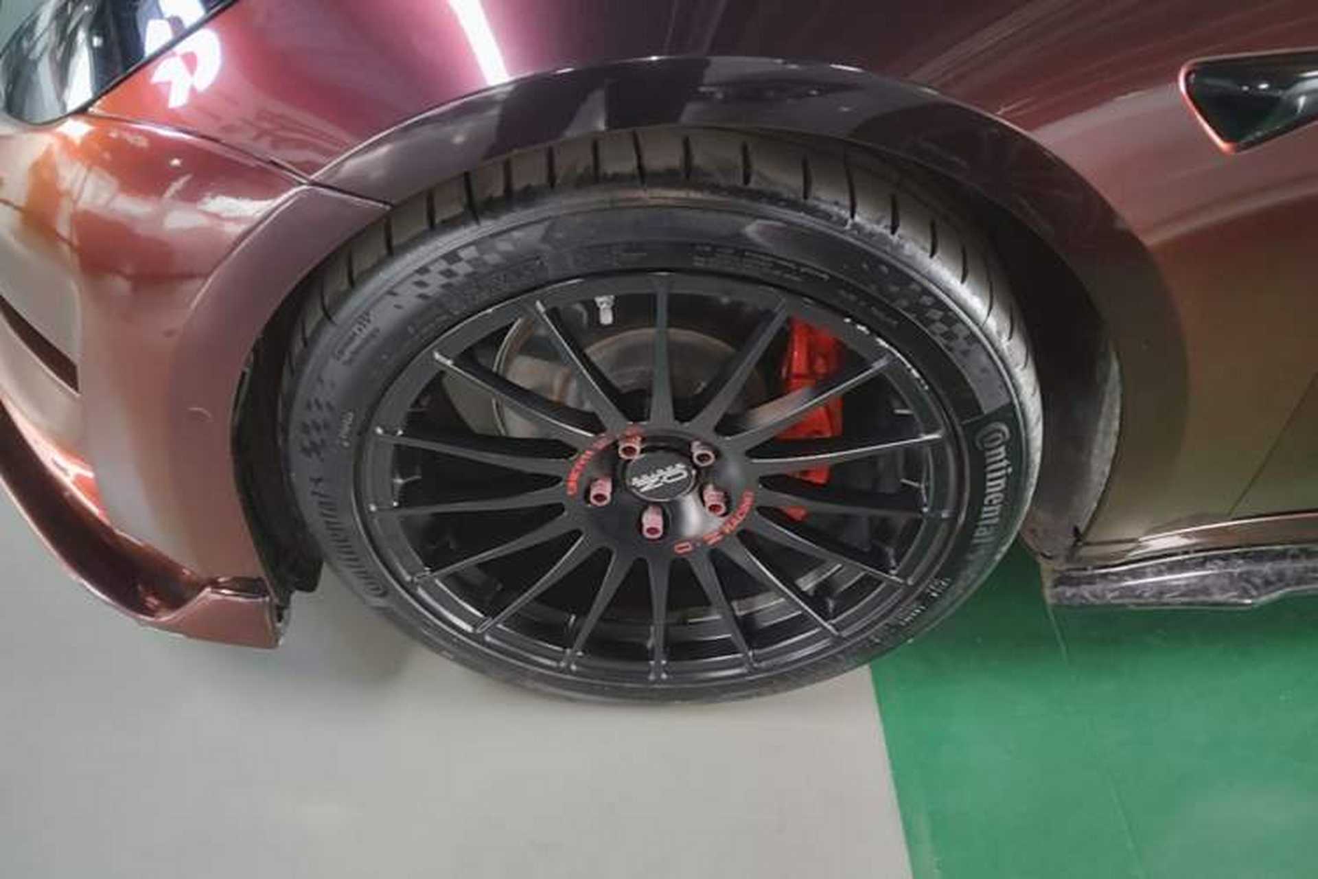Used Tesla Model 3 2020 Long-Range Rear-Wheel-Drive Version Left Front Wheel Hub