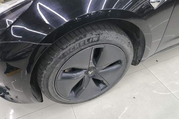 Used Tesla Model 3 2020 Refreshed Version Long-Range Rear-Wheel Drive Left Front Wheel Hub