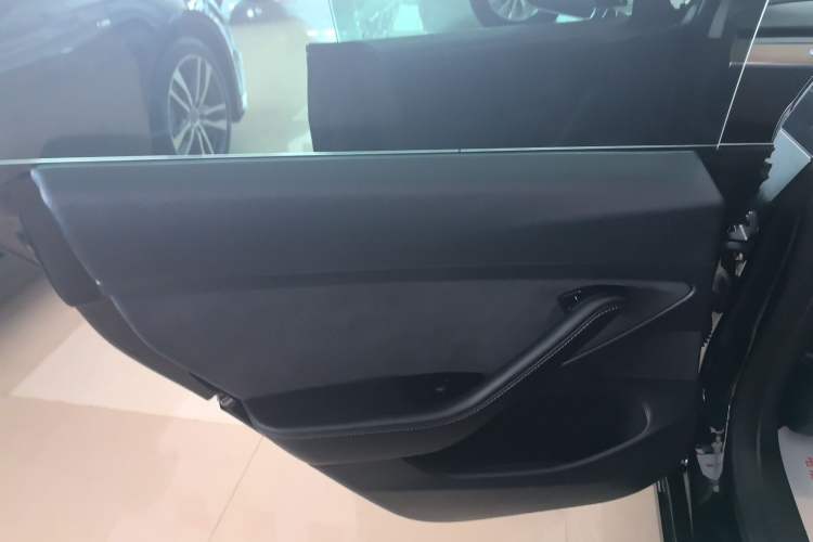 Used Tesla Model 3 2020 Revised Version Standard Range Rear-Wheel Drive – Upgraded Edition Left Rear Door Interior