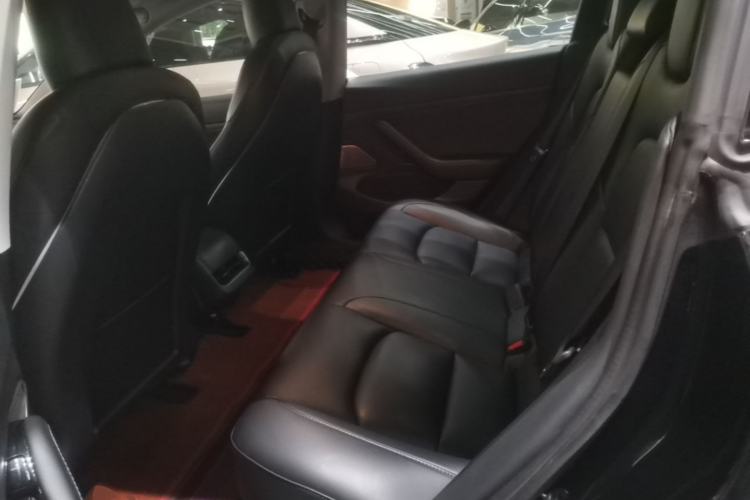 Used Tesla Model 3 2020 Standard Range Rear-Wheel Drive Upgraded Version Left Rear Seat