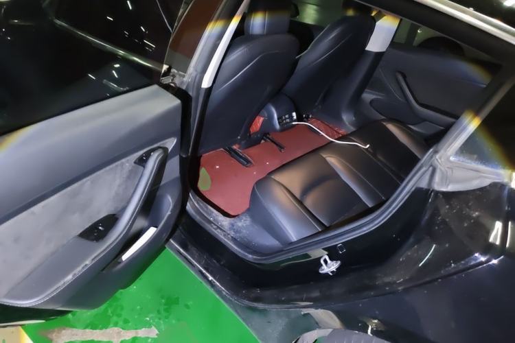 Used Tesla Model 3 2020 Revised Version Standard Range Rear-Wheel Drive – Upgraded Edition Left Rear Seat