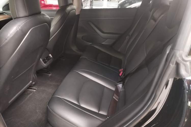 Used Tesla Model 3 2020 Standard Range Rear-Wheel Drive Upgraded Version Left Rear Seat