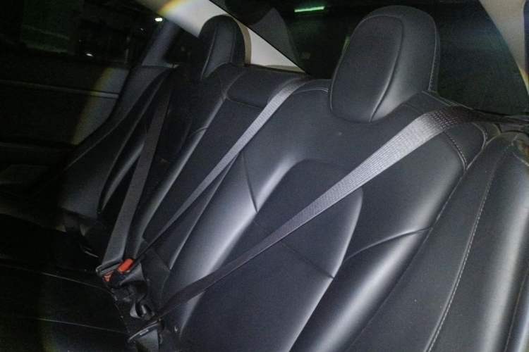Used Tesla Model 3 2020 Standard Range Rear-Wheel Drive Upgraded Version Left Rear Seat