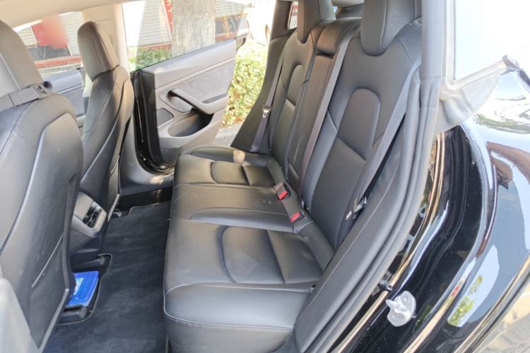 Used Tesla Model 3 2020 Standard Range Rear-Wheel Drive Upgraded Version Left Rear Seat
