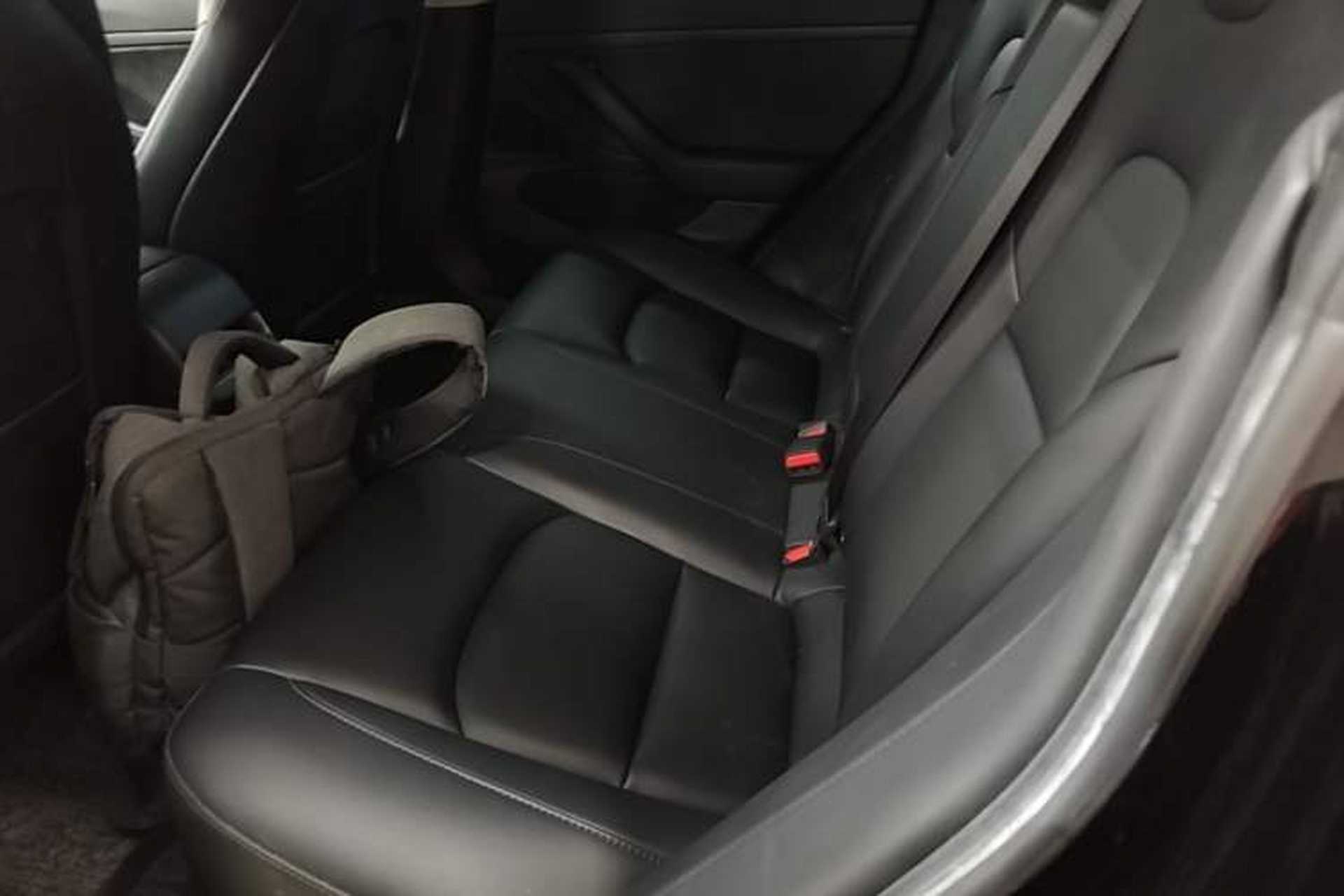 Used Tesla Model 3 2020 Standard Range Rear-Wheel Drive Upgraded Version Left Rear Seat