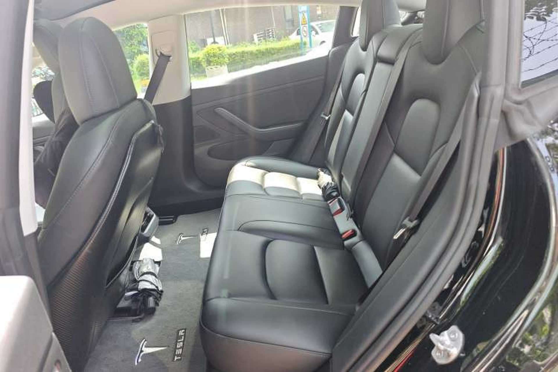 Used Tesla Model 3 2020 Revised Version Standard Range Rear-Wheel Drive – Upgraded Edition Left Rear Seat