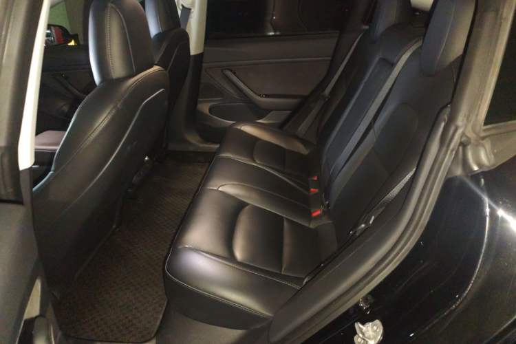 Used Tesla Model 3 2020 Standard Range Rear-Wheel Drive Upgraded Version Left Rear Seat
