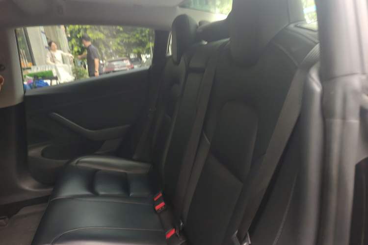 Used Tesla Model 3 2020 Standard Range Rear-Wheel Drive Upgraded Version Left Rear Seat