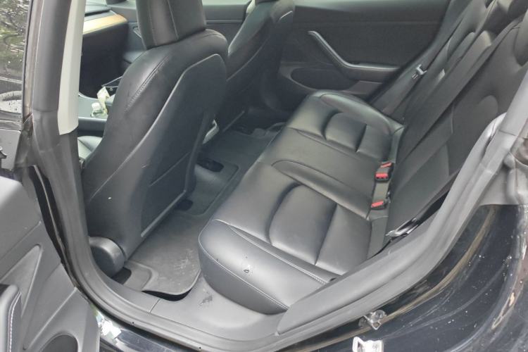 Used Tesla Model 3 2020 Standard Range Rear-Wheel Drive Upgraded Version Left Rear Seat