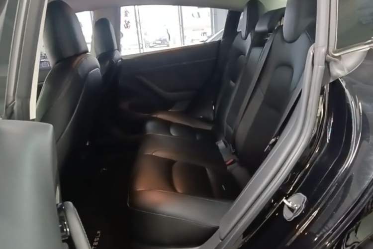 Used Tesla Model 3 2020 Standard Range Rear-Wheel Drive Upgraded Version Left Rear Seat