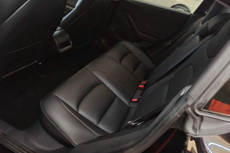 Used Tesla Model 3 2020 Standard Range Rear-Wheel Drive Upgraded Version Left Rear Seat
