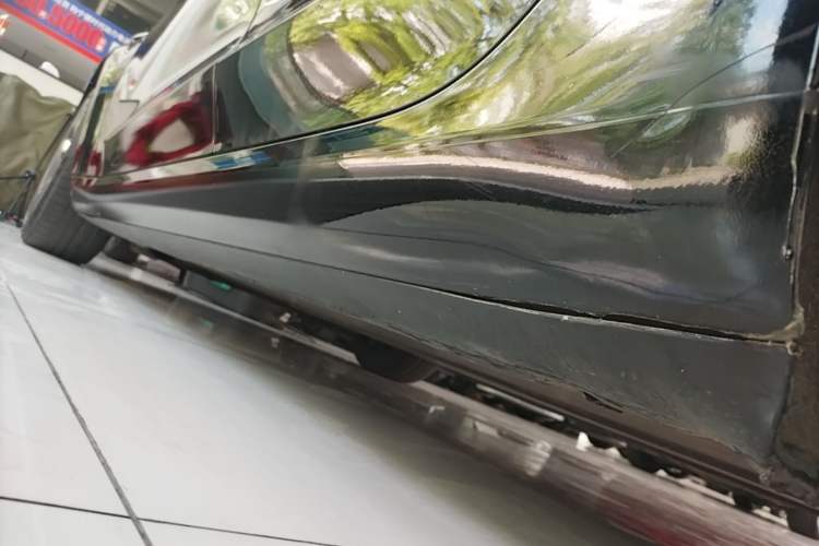 Used Tesla Model 3 2020 Standard Range Rear-Wheel Drive Upgraded Version Left Side Sill