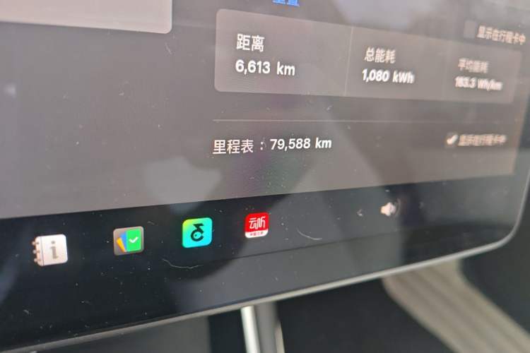 Used Tesla Model 3 2020 Revised Version Standard Range Rear-Wheel Drive – Upgraded Edition Odometer Close Up