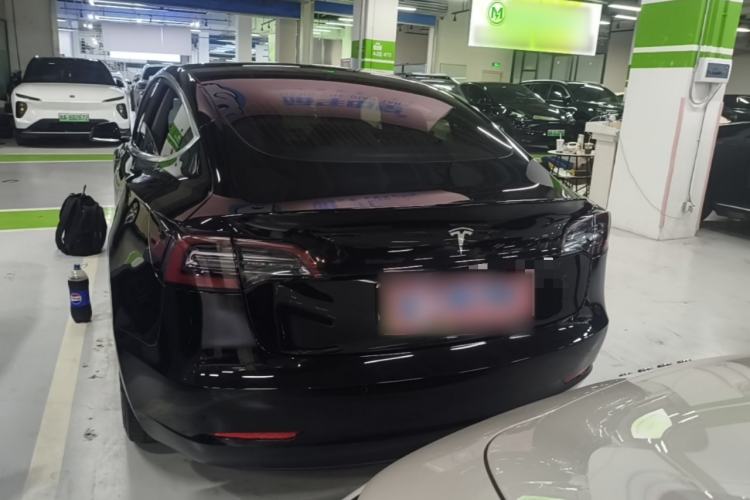 Used Tesla Model 3 2020 Long-Range Rear-Wheel-Drive Version Rear