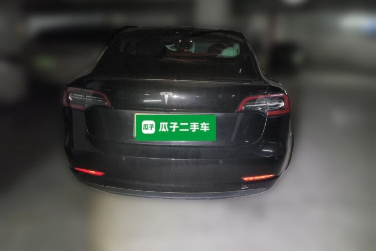 Used Tesla Model 3 2020 Long-Range Rear-Wheel-Drive Version Rear