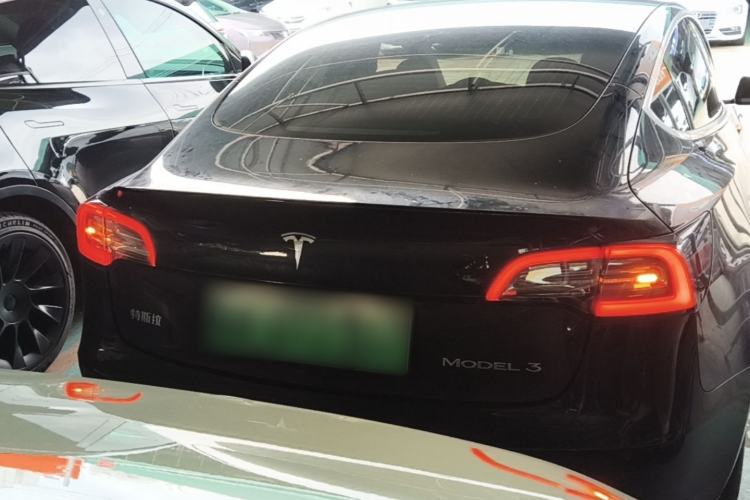 Used Tesla Model 3 2020 Long-Range Rear-Wheel-Drive Version Rear