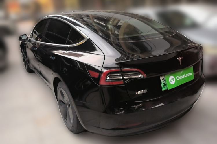 Used Tesla Model 3 2020 Revised Version Standard Range Rear-Wheel Drive – Upgraded Edition Rear Left 45 Deg