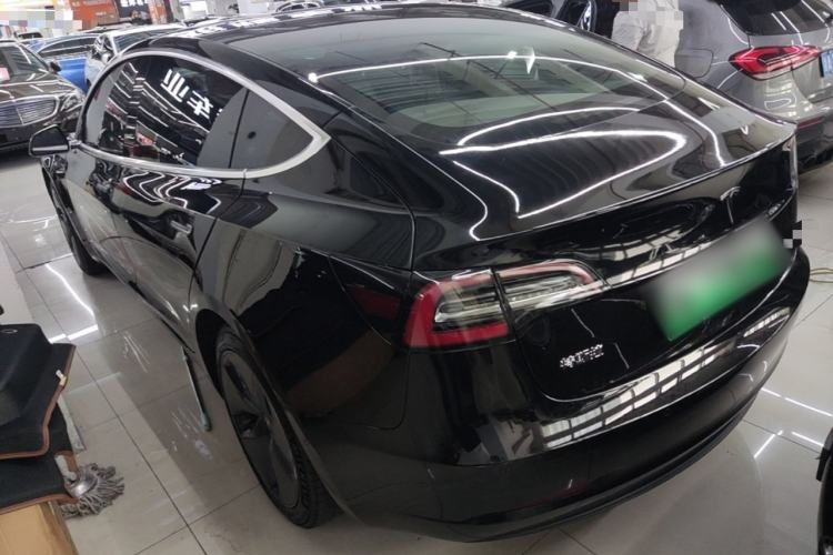 Used Tesla Model 3 2020 Revised Version Standard Range Rear-Wheel Drive – Upgraded Edition Rear Left 45 Deg