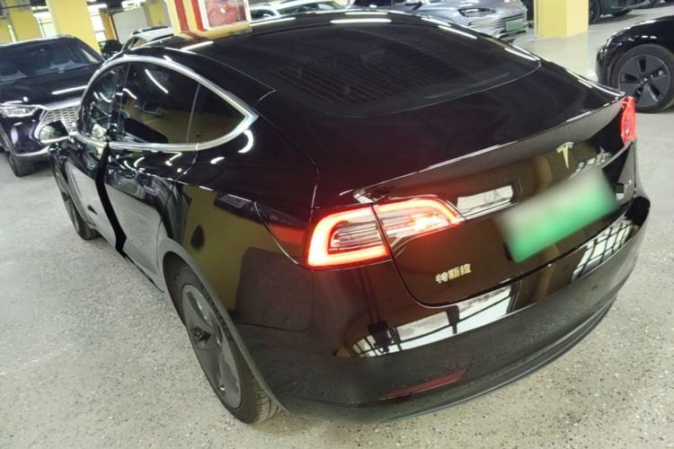 Used Tesla Model 3 2020 Revised Version Standard Range Rear-Wheel Drive – Upgraded Edition Rear Left 45 Deg