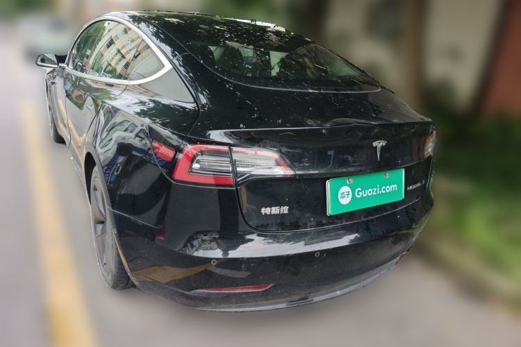 Used Tesla Model 3 2020 Standard Range Rear-Wheel Drive Upgraded Version Rear Left 45 Deg