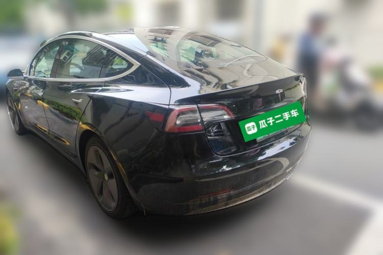 Used Tesla Model 3 2020 Standard Range Rear-Wheel Drive Upgraded Version Rear Left 45 Deg