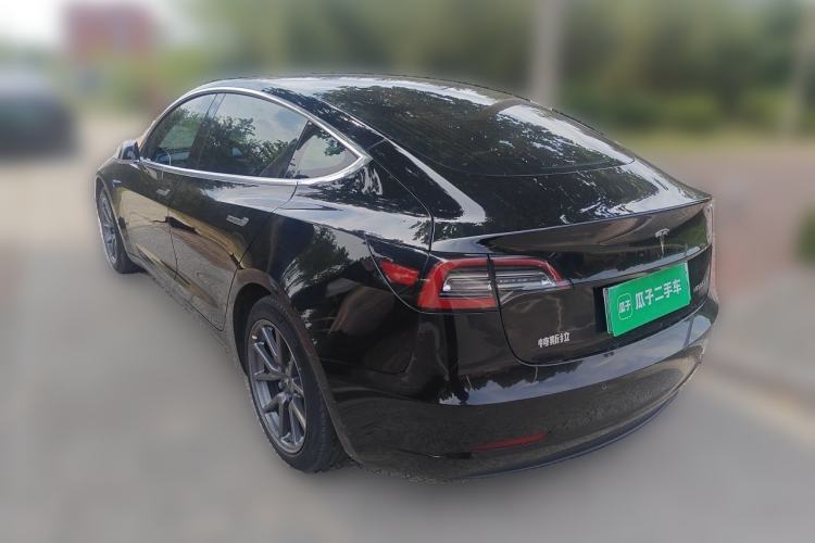 Used Tesla Model 3 2020 Standard Range Rear-Wheel Drive Upgraded Version Rear Left 45 Deg