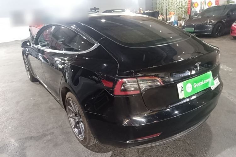 Used Tesla Model 3 2020 Refreshed Version Long-Range Rear-Wheel Drive Rear Left 45 Deg