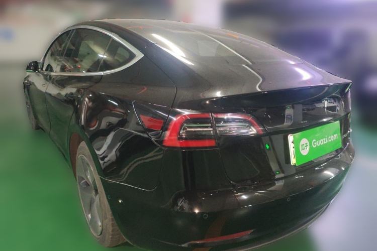 Used Tesla Model 3 2020 Standard Range Rear-Wheel Drive Upgraded Version Rear Left 45 Deg
