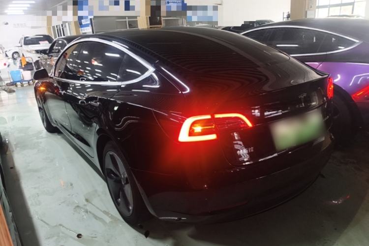 Used Tesla Model 3 2020 Standard Range Rear-Wheel Drive Upgraded Version Rear Left 45 Deg