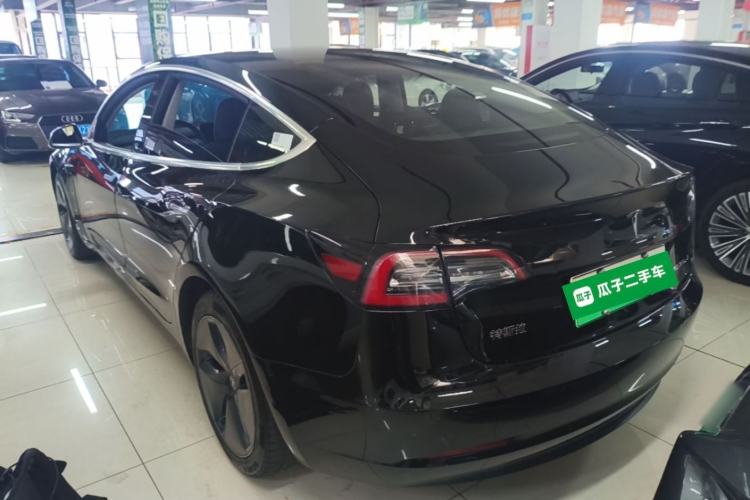 Used Tesla Model 3 2020 Revised Version Standard Range Rear-Wheel Drive – Upgraded Edition Rear Left 45 Deg