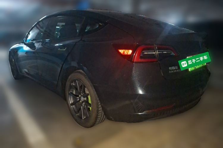 Used Tesla Model 3 2020 Revised Version Standard Range Rear-Wheel Drive – Upgraded Edition Rear Left 45 Deg