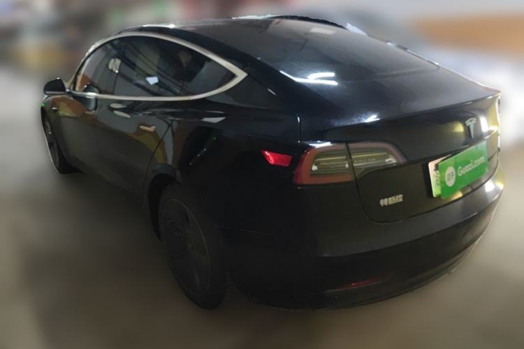 Used Tesla Model 3 2020 Standard Range Rear-Wheel Drive Upgraded Version Rear Left 45 Deg