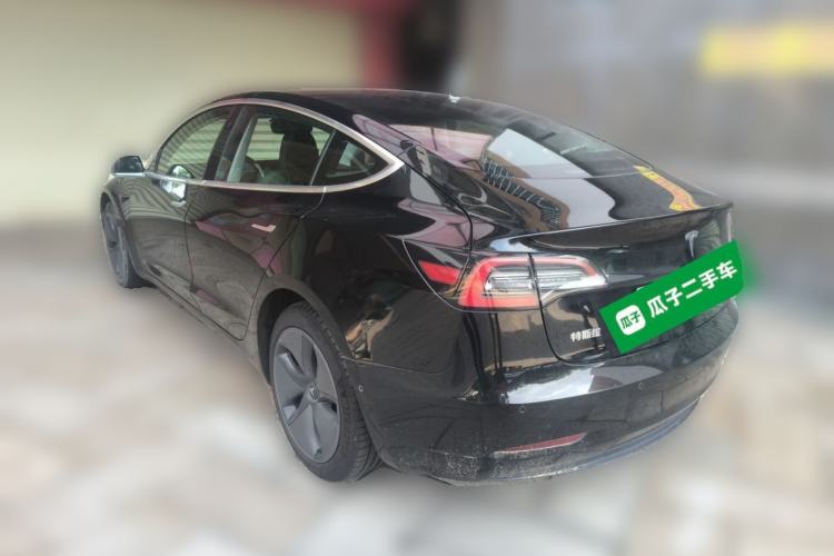 Used Tesla Model 3 2020 Revised Version Standard Range Rear-Wheel Drive – Upgraded Edition Rear Left 45 Deg