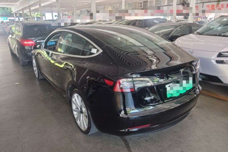 Used Tesla Model 3 2020 Refreshed Version Long-Range Rear-Wheel Drive Rear Left 45 Deg
