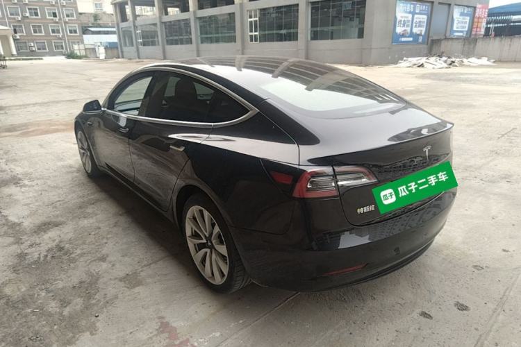 Used Tesla Model 3 2020 Standard Range Rear-Wheel Drive Upgraded Version Rear Left 45 Deg