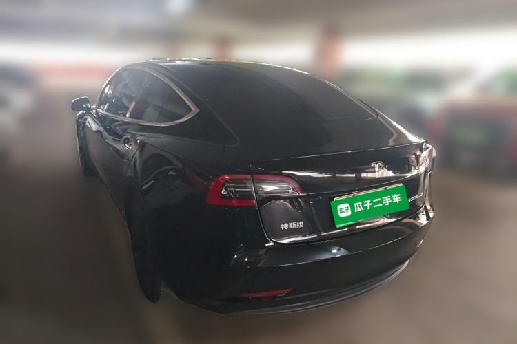Used Tesla Model 3 2020 Standard Range Rear-Wheel Drive Upgraded Version Rear Left 45 Deg