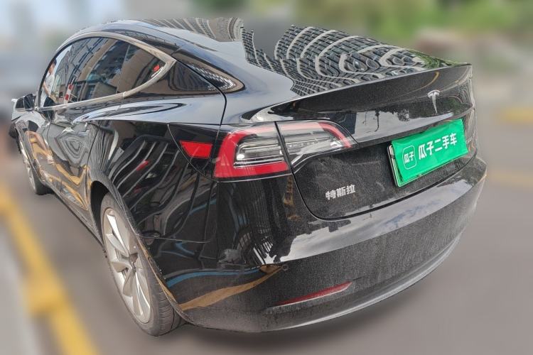 Used Tesla Model 3 2020 Revised Version Standard Range Rear-Wheel Drive – Upgraded Edition Rear Left 45 Deg