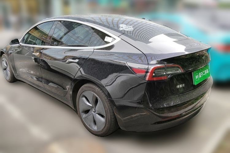 Used Tesla Model 3 2020 Revised Version Standard Range Rear-Wheel Drive – Upgraded Edition Rear Left 45 Deg