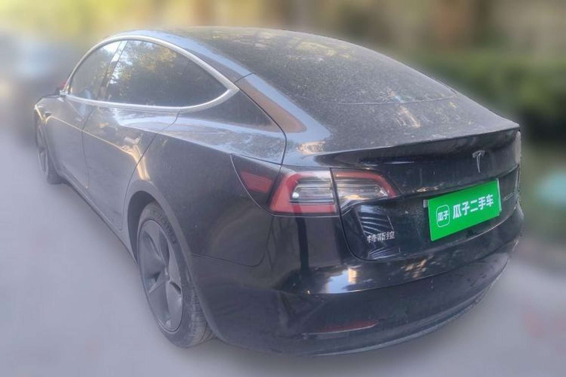 Used Tesla Model 3 2020 Revised Version Standard Range Rear-Wheel Drive – Upgraded Edition Rear Left 45 Deg