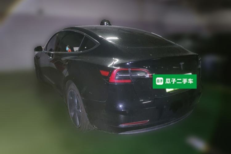 Used Tesla Model 3 2020 Standard Range Rear-Wheel Drive Upgraded Version Rear Left 45 Deg