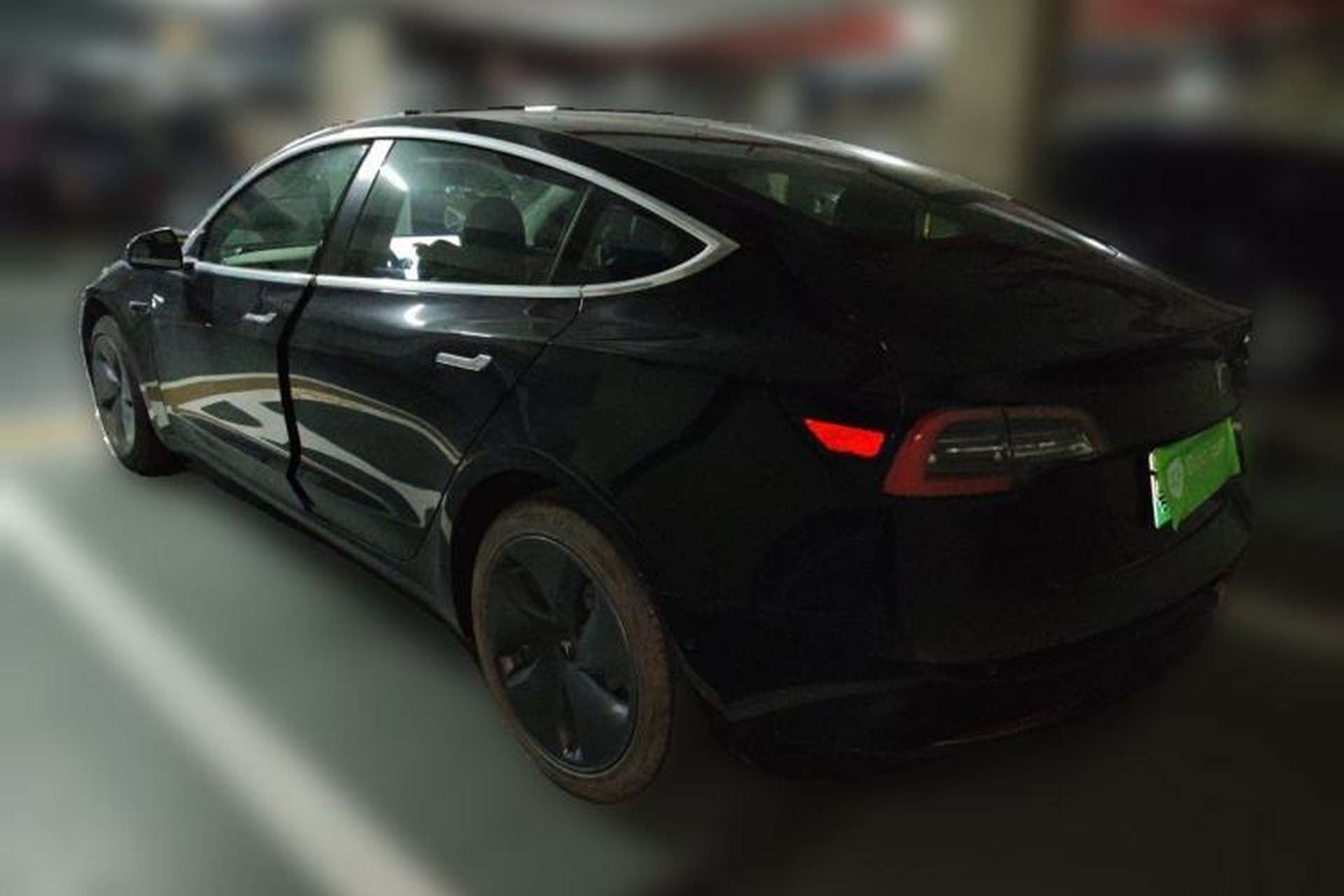 Used Tesla Model 3 2020 Standard Range Rear-Wheel Drive Upgraded Version Rear Left 45 Deg