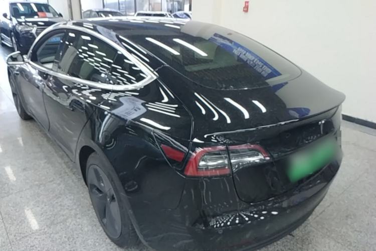 Used Tesla Model 3 2020 Standard Range Rear-Wheel Drive Upgraded Version Rear Left 45 Deg