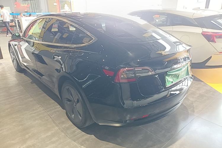 Used Tesla Model 3 2020 Standard Range Rear-Wheel Drive Upgraded Version Rear Left 45 Deg