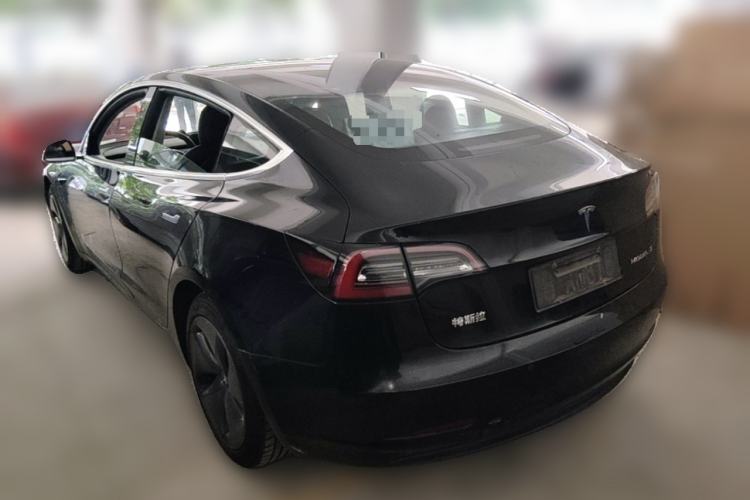 Used Tesla Model 3 2020 Refreshed Version Long-Range Rear-Wheel Drive Rear Left 45 Deg