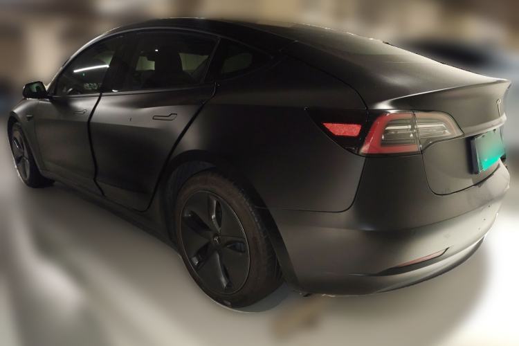 Used Tesla Model 3 2020 Standard Range Rear-Wheel Drive Upgraded Version Rear Left 45 Deg