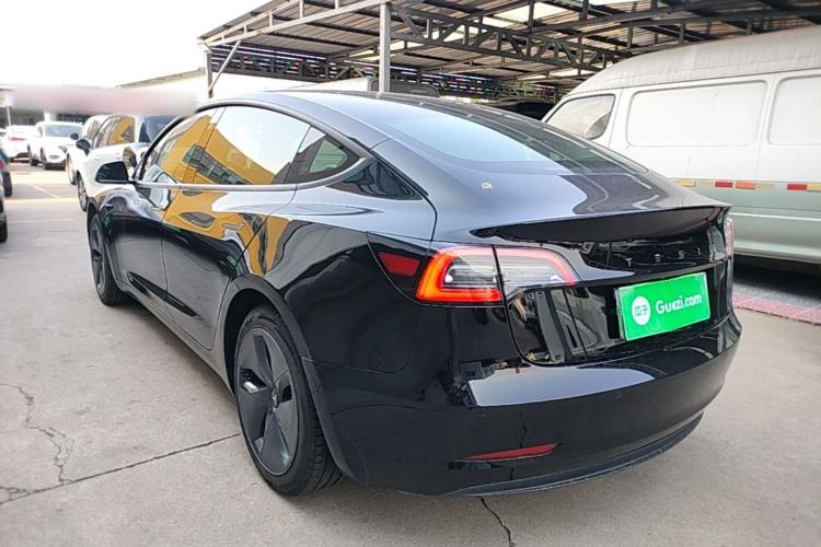Used Tesla Model 3 2020 Standard Range Rear-Wheel Drive Upgraded Version Rear Left 45 Deg