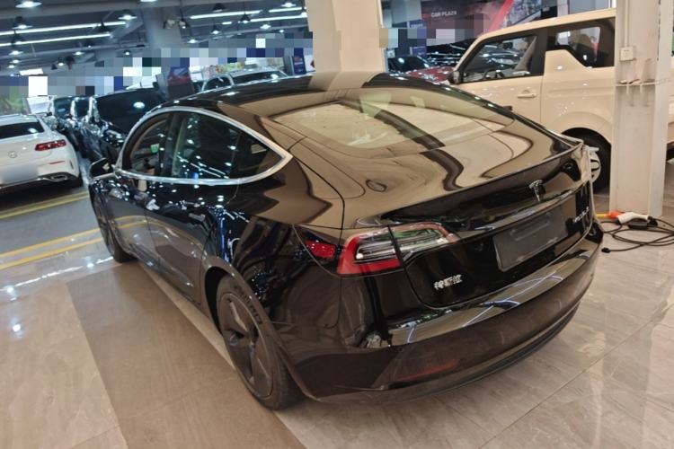 Used Tesla Model 3 2020 Standard Range Rear-Wheel Drive Upgraded Version Rear Left 45 Deg