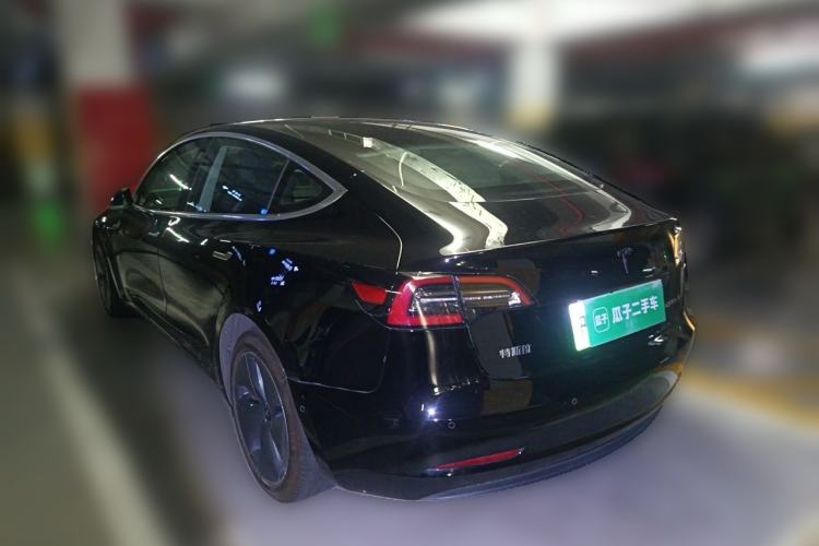 Used Tesla Model 3 2020 Standard Range Rear-Wheel Drive Upgraded Version Rear Left 45 Deg