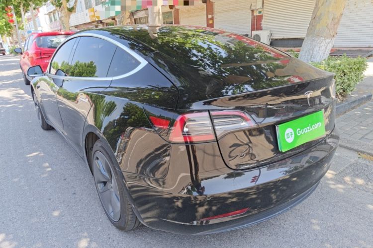 Used Tesla Model 3 2020 Standard Range Rear-Wheel Drive Upgraded Version Rear Left 45 Deg